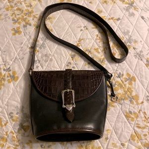 Brighton vintage shoulder bucket messanger bag